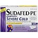 Sudafed PE Multi-Symptom Severe Cold, 24-Count Coated Caplets (Pack of 3)
