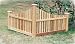 Corner Accent Fence