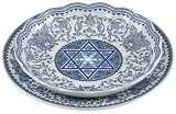 Spode Judaica Honey Bowl and Stand