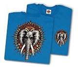 Powell Classic Vallely Elephant T-Shirt (Medium, Grey)