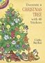 Decorate a Christmas Tree with 40 Stickers (Dover Little Activity Books)