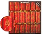 Set of 6 Tree Flakes Christmas Crackers