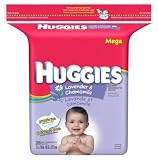 Huggies Lavender & Chamomille Baby Wipe Refills, 208-Count Pack (Pack of 3)