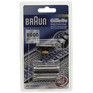 Braun 8000 360 Complete Foil and Cutter Block for Models 8995, 8985 and 8975