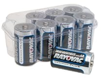 Maximum Plus Alkaline Batteries, "D" 1.5V, 8/Pack (RAY8138RVP) Category: General Batteries
