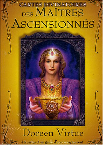 Cartes divinatoires des maîtres ascensionnés : 44 cartes et un guide d'accompagnement by Doreen Virtue
