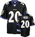 Ed Reed Black Reebok NFL Premier Baltimore Ravens Jersey - XX-Large
