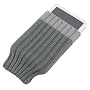 iSock Gray Beanie Cap / Sock for Apple iPod Nano, Photo, Video, Microsoft Zune or MP3 Players, Universal fit manufactured by Insten