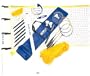 Park & Sun Sports Player III Badminton/ Volleyball Combo Set