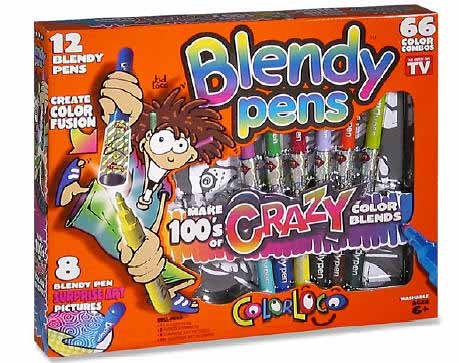 Childrens Toyshop  Toys : Blendy Pens 12 Pc. Color