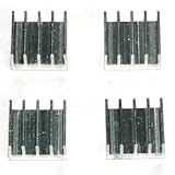XBRdepot 1 Pack of 4 Premium Self-Stick Aluminum Heatsinks for XBOX 360 RAM ANA and Southbridge Cooling