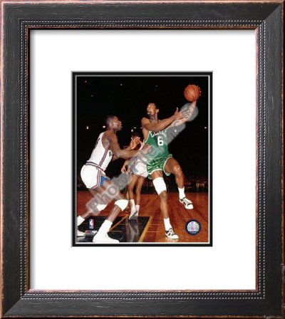 Bill Russell 1967 , Boston Celtics Framed Photographic Poster Print, 17x19