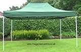 4.5x3 steel Peak top Easy Pop up Gazebo with Side Walls