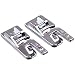 YEQIN Hemmer Feet Set (4mm & 6mm) fits Most snap-on Machines