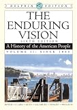 Boyer Enduring Vision Dolphin Edition Volume Two Second Edition (History of the American People)
