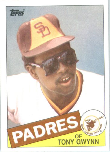 1985 Topps Baseball Card # 660 Tony Gwynn San Diego Padres