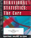 Text With Study Guide for use with Behavioral Statistics