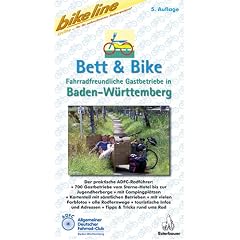 Bett & Bike. Der praktische ADFC-Radf�hrer: Bikeline Bett & Bike, Baden-W�rttemberg