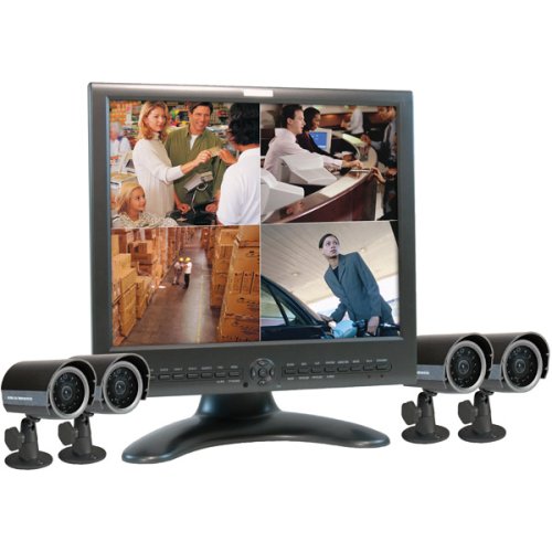 Lorex 17 LCD 8 Channel Observation System with 4 Cameras (Color)