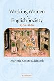 Working Women in English Society, 1300-1620