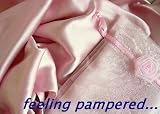 Gorgeous Pink Luxury 100% Silk Pillowcase for Beauty Sleep Queen/std