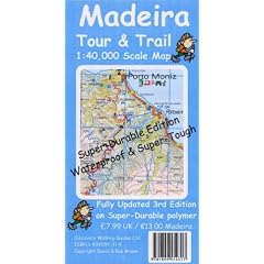 Madeira Super-durable Tour & Trail Map (Tour & Trail Maps)