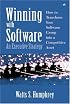 Winning with Software: An Executive Strategy (SEI Series in Software Engineering)