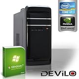 DEViLO Gamer-PC 1236 - Intel Core i7-3770 Quadcore 4x 3400MHz | 8GB DDR3-1333 | 2000 GB SATA2(3gb/s) | nVidia GeForce GTX650 2048MB GDDR3, HDMI, DVI (FullHD+3DVision) | 22xDVD-RW | ASUS P8B75-M LX | USB3.0 | 6-Kanal-Sound | Gigabit-LAN | 500W Silent Netzteil | Microsoft Windows 7 Home Premium 64-Bitvon "DEViLO"