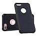 iPhone 7 Plus case GUSO iPhone 7 Plus Case Cover Accessories [Drop Protection] [Shock Proof] Hybrid Dual Layer Rubber Plastic Impact Defender Rugged Slim Hard Case for Apple iPhone 7 Plus-Black