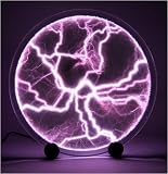 Luminglas 16" Plasma Disk Light Round Purple