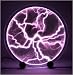 Luminglas 16" Plasma Disk Light Round Purple