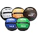 Valor Fitness Wall Balls - Weighted Medicine Workout Ball for Exercise Balance and Strength Training- Home Gym Equipment - 10 lb
