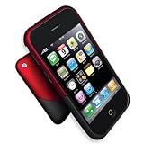 ifrogz iPhone3g-st-rb Soft Touch for iPhone 3G (Red/Black)