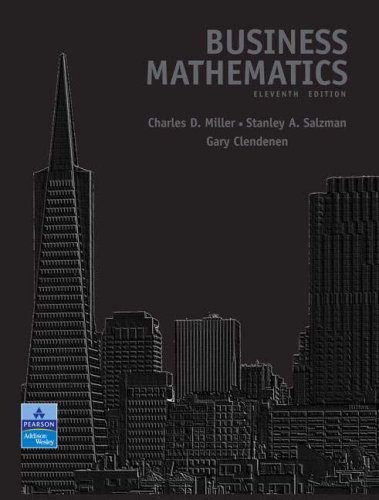 Business Mathematics (11th Edition)