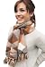 Handmade Alpaca Natural Fiber Scarf - Exclusive Plaid Collection in Brown Neutrals (Extra Wide)