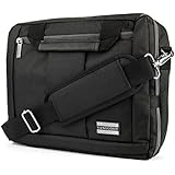 El Prado Collection 3 in 1 Backpack and Messenger Bag for Samsung Galaxy Note PRO 12.2 / Samsung Galaxy Tab PRO 12.2" Tablets (Black)