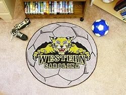 FANMATS Western Carolina Soccer Ball Rug 29" diameter