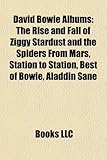 David Bowie Albums: The Rise and Fall of Ziggy Stardust and the Spiders from Mars, Station to Station, Best of Bowie, Aladdin Sane-