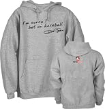 Pete Rose ''I'm Sorry I Bet On Baseball'' Grey Hooded Sweatshirt