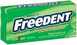Freedent Peppermint Gum, 15-Stick Plen-T-Paks (Pack of 24)