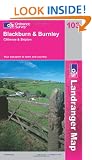Blackburn and Burnley, Clitheroe and Skipton (Landranger Maps) (OS Landranger Map)