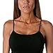 Active Basic Women's Long Cami Set With Built In Bra (2 Pack)