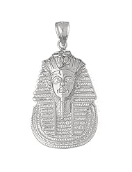 Clevereves 14K White Gold Pendant Egyptian Themed 10.9 - Gram(s)