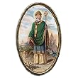 Car Visor Clip - Saint Patrick - 1.75"x1.0" - Clip on