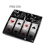 Taylorhe Skins PS3 Slim Decal/ 4 suits of a deck of cards poker