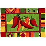 Jellybean Area Accent Rug Red Hot Chili Peppers