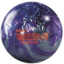 Brunswick Power Groove Purple/Sil Pearl Reactive