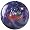 Brunswick Power Groove Purple/Sil Pearl Reactive ( 11 )