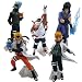 NARUTO Uzumaki Kakashi SASUKE PVC Figure jouet Set Of 5 Pcs