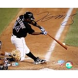 Steiner Sports MLB New York Mets Lastings Milledge Swing vs Pirates Signed 16 x 20-inch Photo